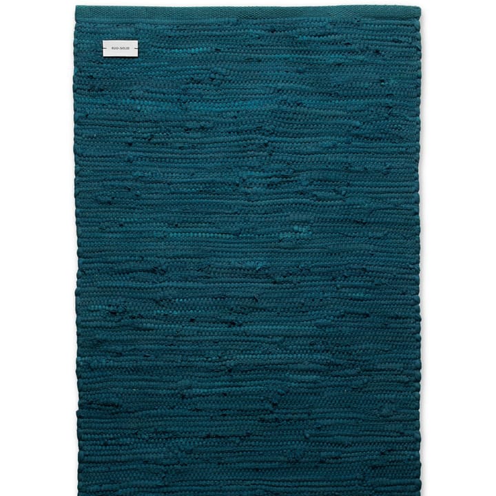 Alfombra Cotton 60x90 cm, Petroleum (azul petróleo) Rug Solid