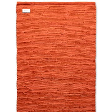 Alfombra Cotton 60x90 cm - Solar orange (naranja) - Rug Solid