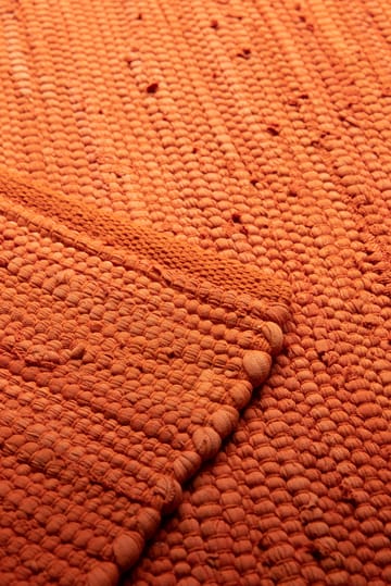 Alfombra Cotton 60x90 cm - Solar orange (naranja) - Rug Solid