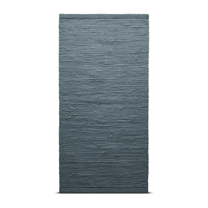 Alfombra Cotton 60x90 cm - Steel grey (gris) - Rug Solid