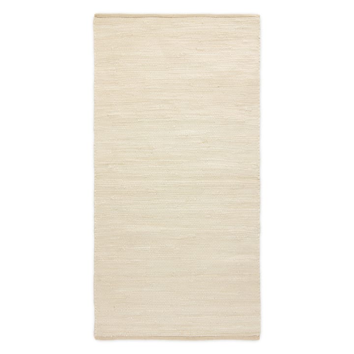 Alfombra Cotton 65x135 cm - desert white (blanco) - Rug Solid