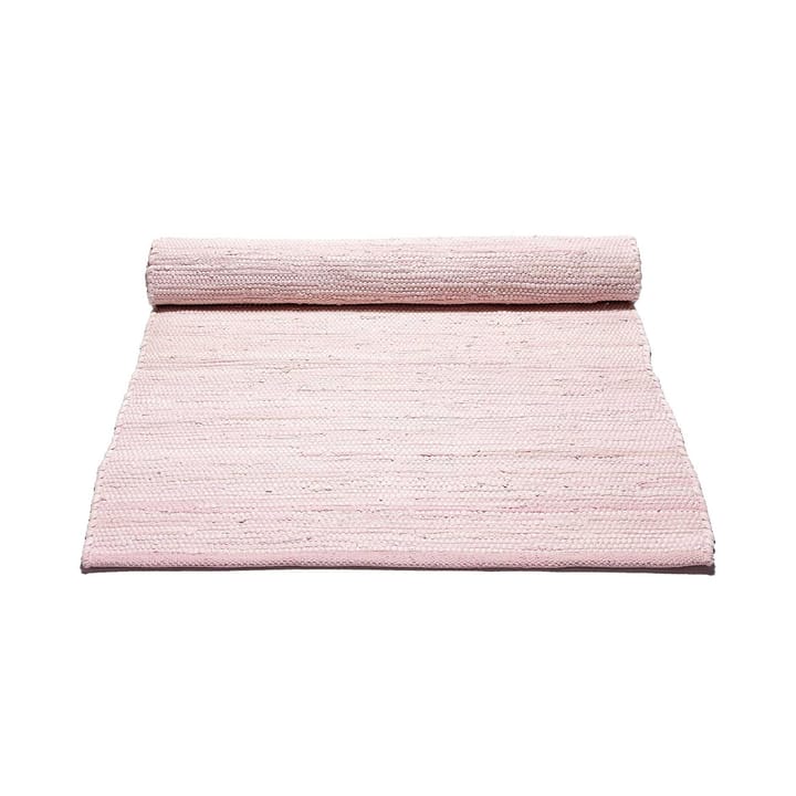 Alfombra Cotton 65x135 cm - misty rose (rosa) - Rug Solid