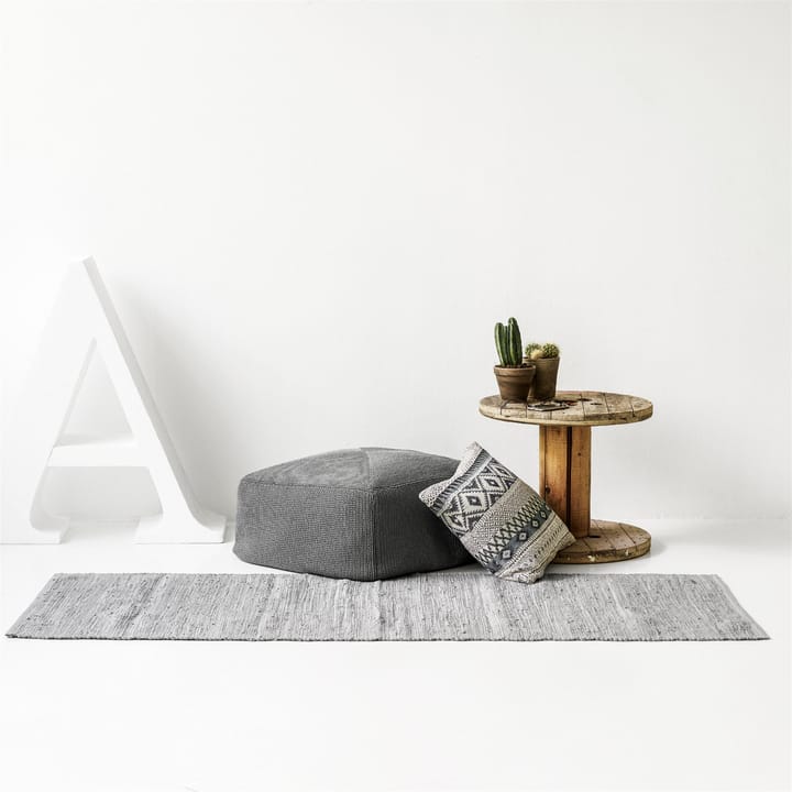 Alfombra Cotton 75x200 cm, light grey (gris claro) Rug Solid