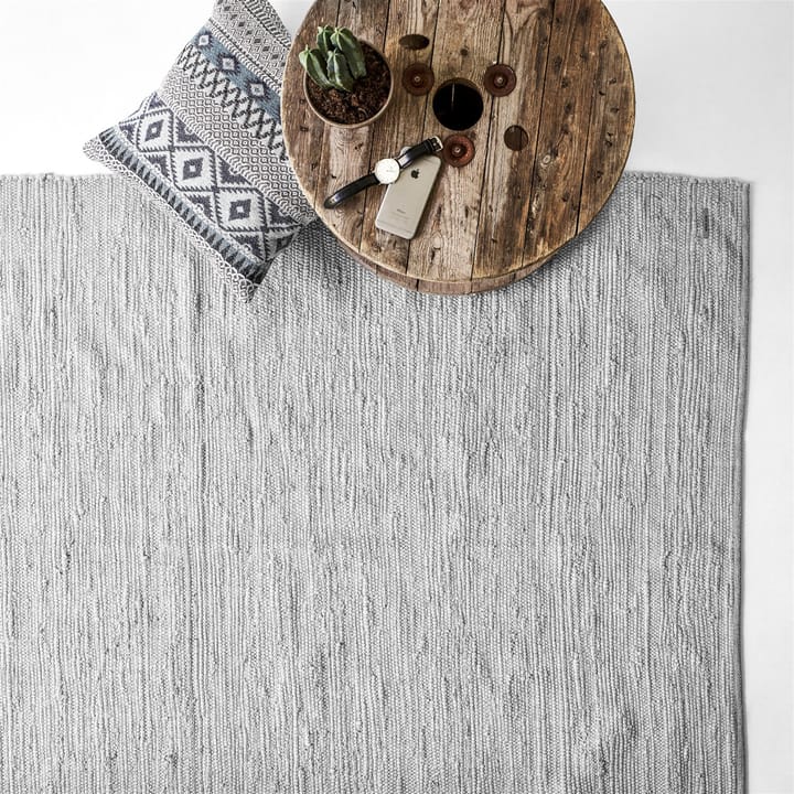 Alfombra Cotton 75x200 cm, light grey (gris claro) Rug Solid