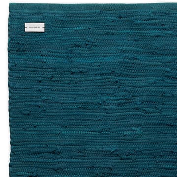 Alfombra Cotton 75x200 cm - Petroleum (azul petróleo) - Rug Solid