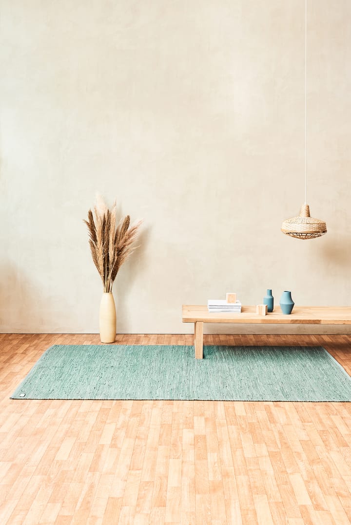 Alfombra Cotton 75x300 cm, Dusty jade (menta) Rug Solid