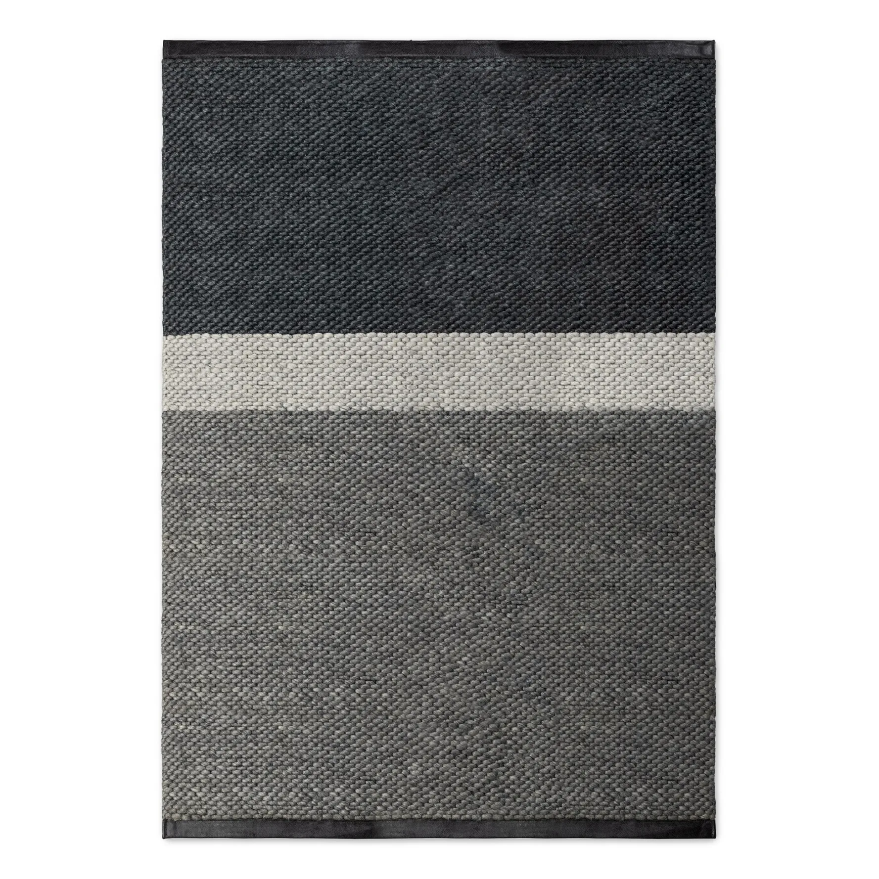 Alfombra de lana Landscape 140x200 cm, Gravel Rug Solid