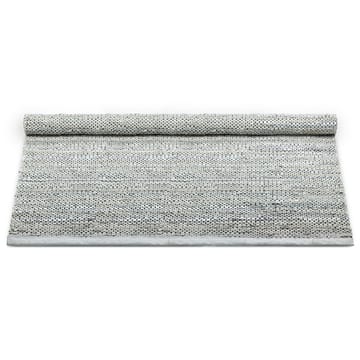 Alfombra Leather 140x200 cm - light grey (gris claro) - Rug Solid