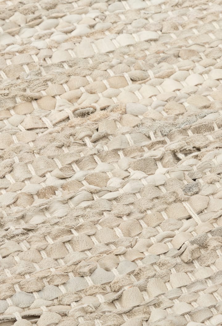 Alfombra Leather 170x240 cm - beige - Rug Solid