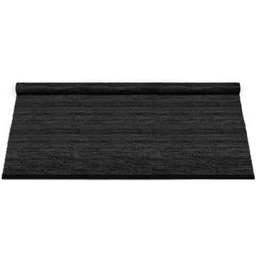 Alfombra Leather 200x300 cm - black (negro) - Rug Solid