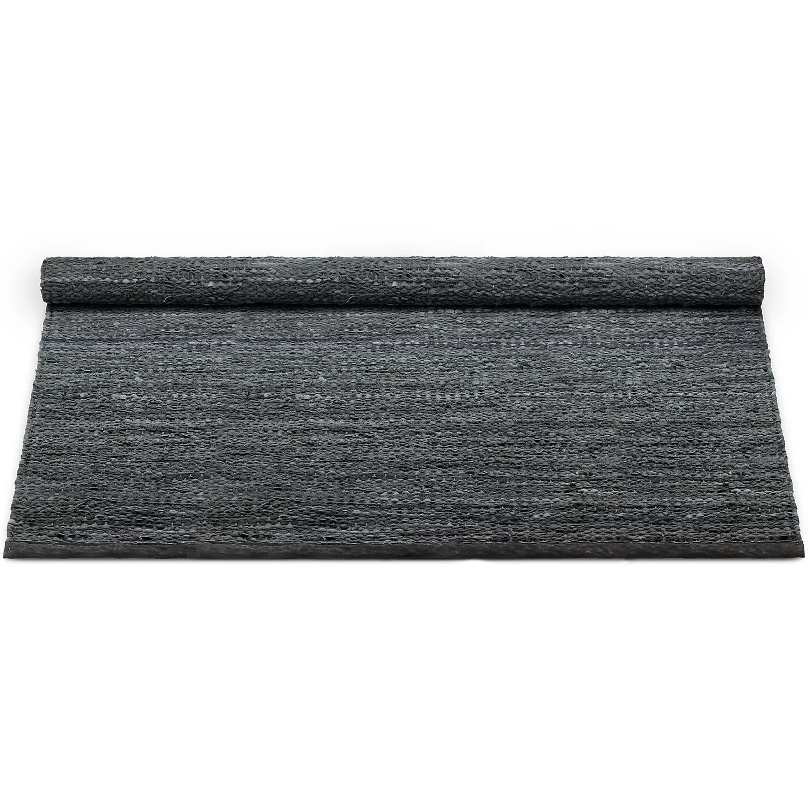 Alfombra Leather 200x300 cm, dark grey (gris oscuro) Rug Solid