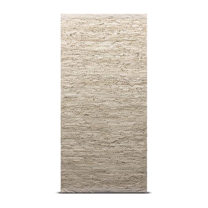 Alfombra Leather 60x90 cm - beige - Rug Solid