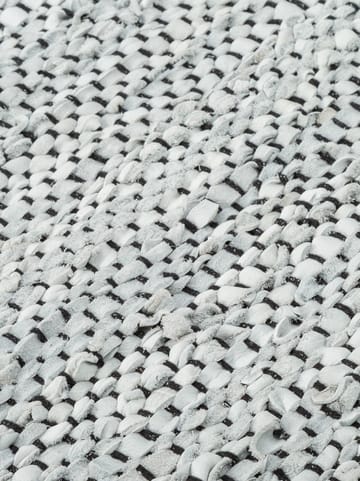 Alfombra Leather 60x90 cm - light grey (gris claro) - Rug Solid