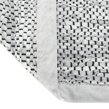 Alfombra Leather 60x90 cm - light grey (gris claro) - Rug Solid