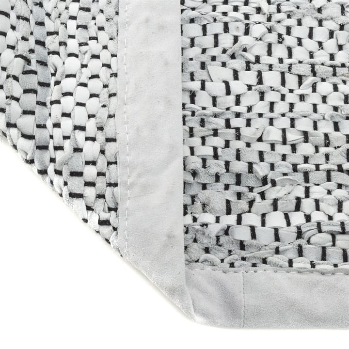 Alfombra Leather 60x90 cm, light grey (gris claro) Rug Solid