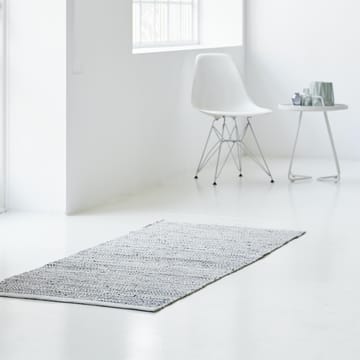 Alfombra Leather 60x90 cm - light grey (gris claro) - Rug Solid