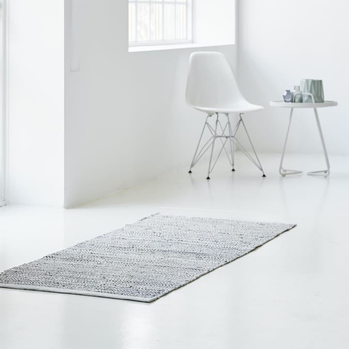 Alfombra Leather 60x90 cm, light grey (gris claro) Rug Solid