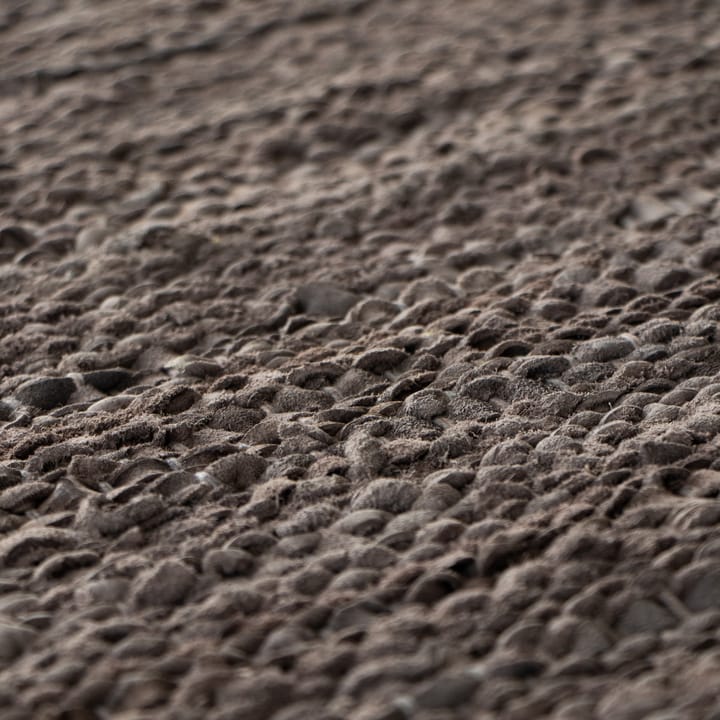 Alfombra Leather 60x90 cm, Wood (marrón) Rug Solid