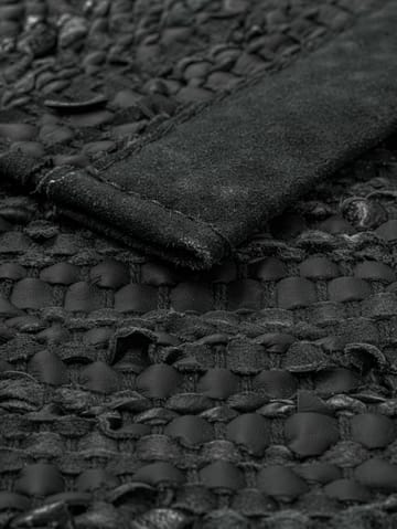 Alfombra Leather 65x135 cm - dark grey (gris oscuro) - Rug Solid