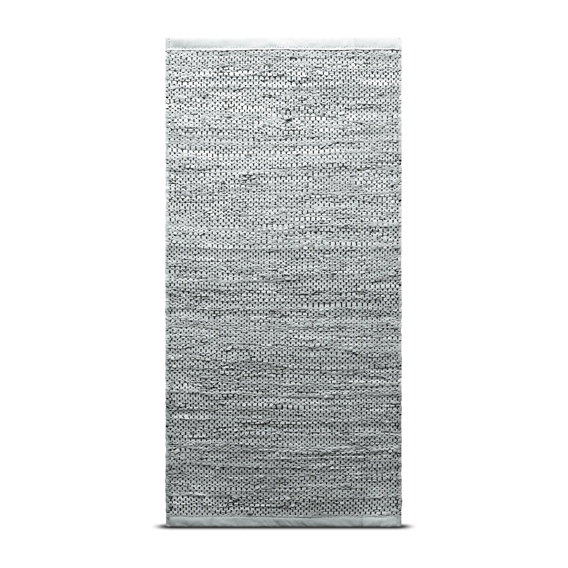 Alfombra Leather 65x135 cm, light grey (gris claro) Rug Solid