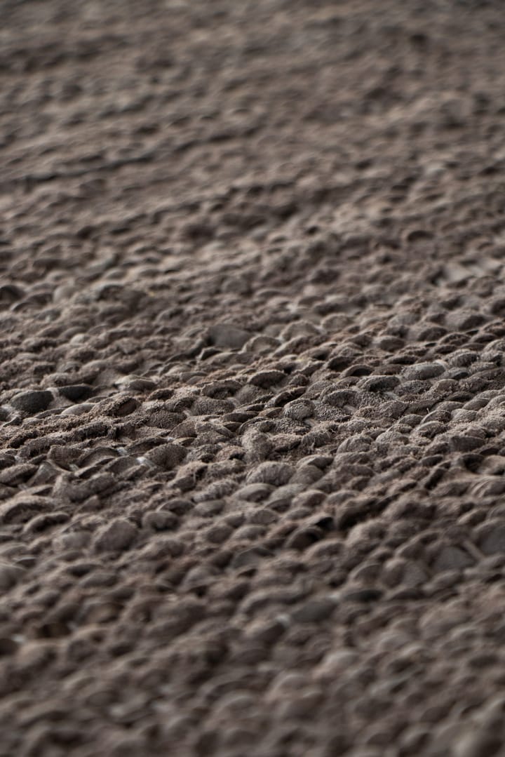 Alfombra Leather 65x135 cm, Wood (marrón) Rug Solid