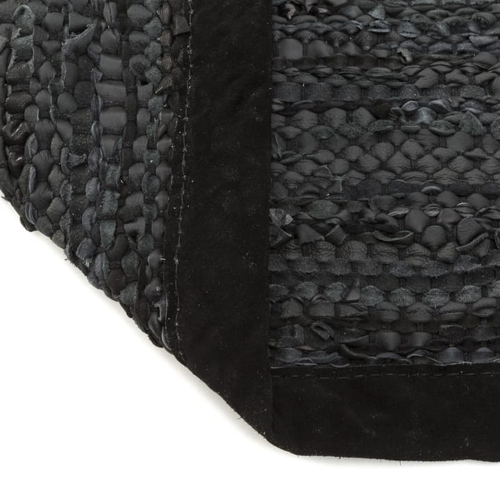 Alfombra Leather 75x200 cm, black (negro) Rug Solid