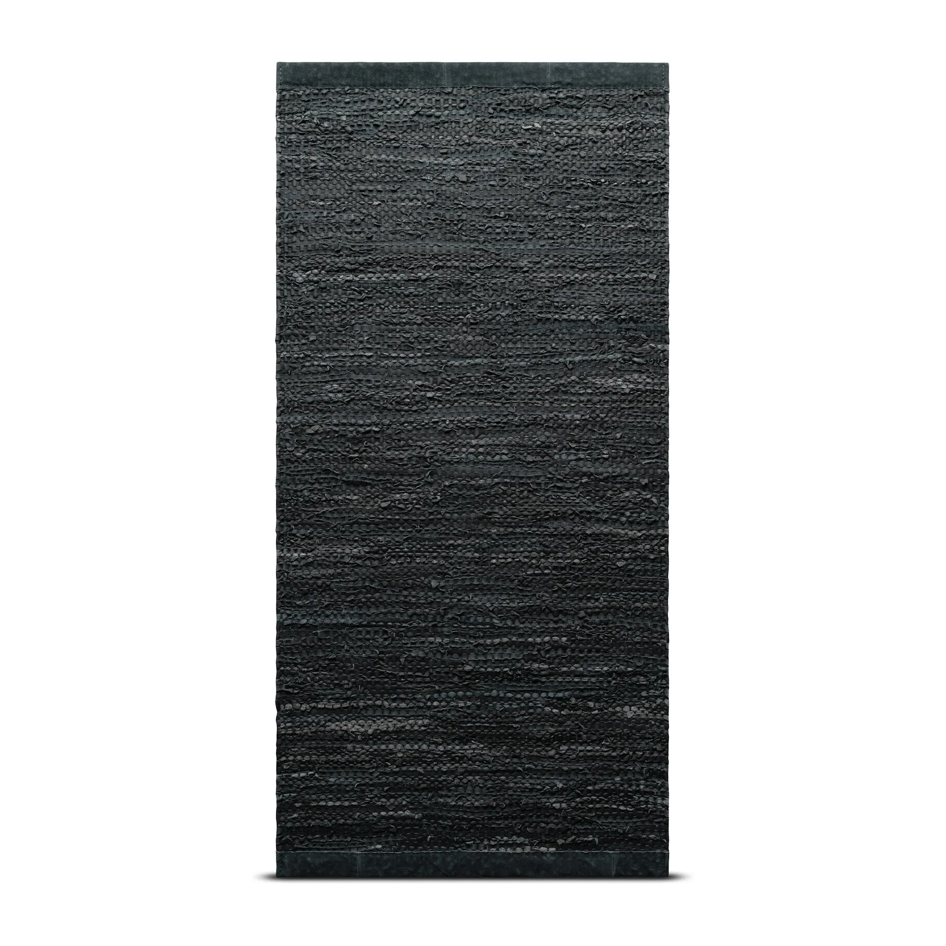 Alfombra Leather 75x200 cm, dark grey (gris oscuro) Rug Solid