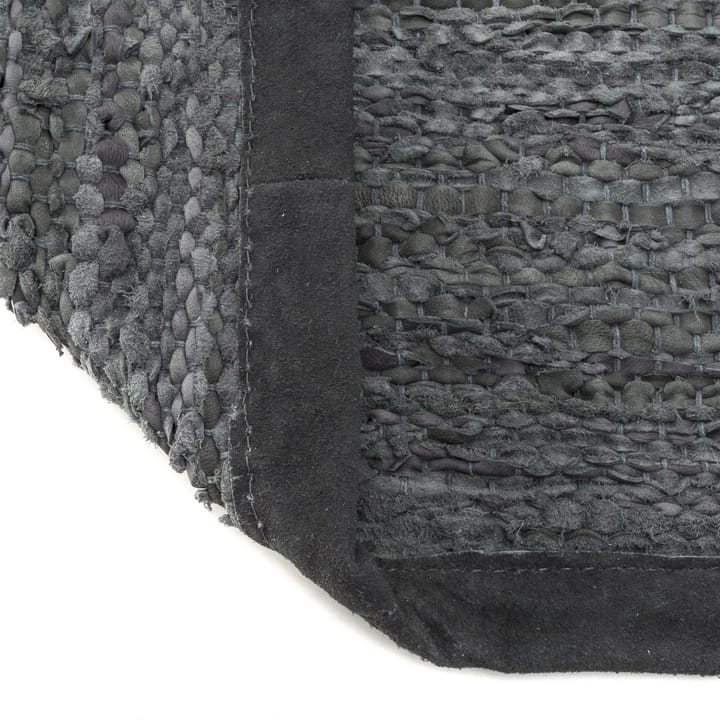 Alfombra Leather 75x200 cm, dark grey (gris oscuro) Rug Solid