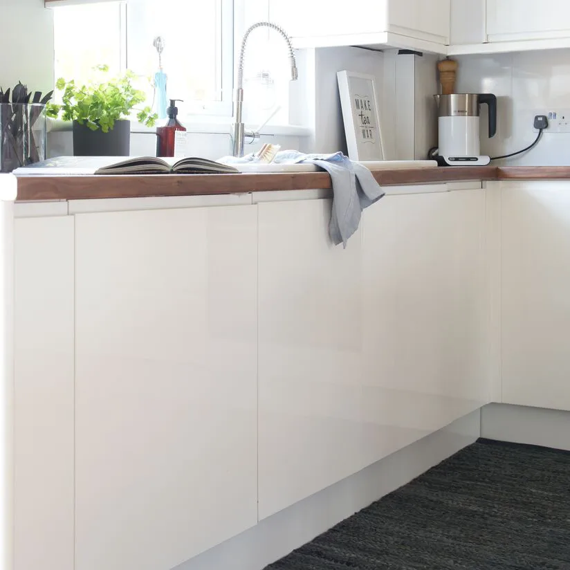 Alfombra Leather 75x200 cm, dark grey (gris oscuro) Rug Solid