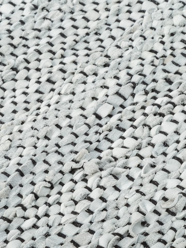 Alfombra Leather 75x200 cm - light grey (gris claro) - Rug Solid