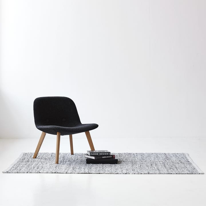 Alfombra Leather 75x200 cm, light grey (gris claro) Rug Solid