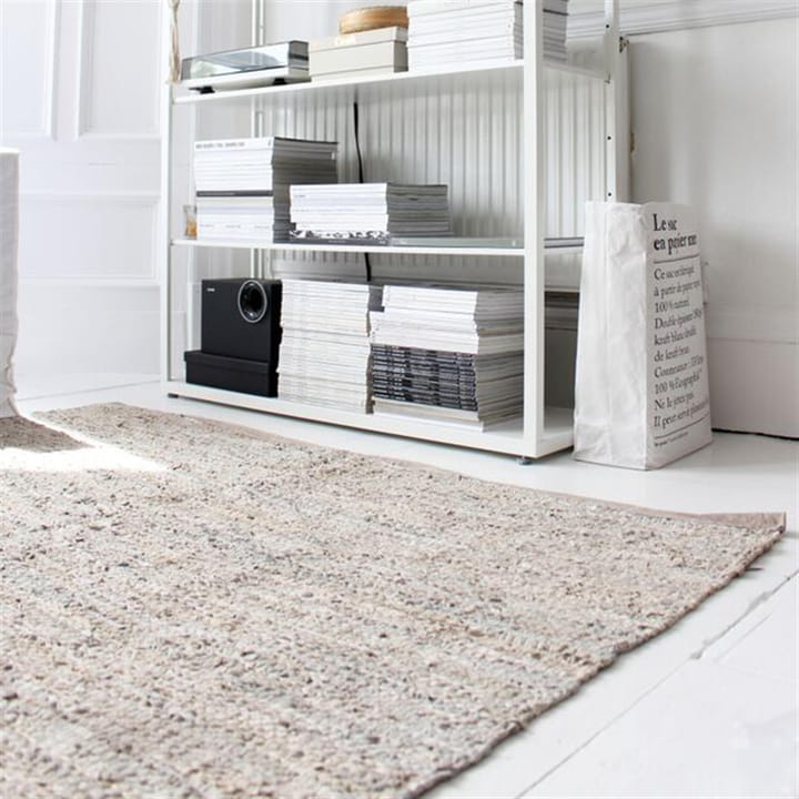 Alfombra Leather 75x300 cm - beige - Rug Solid