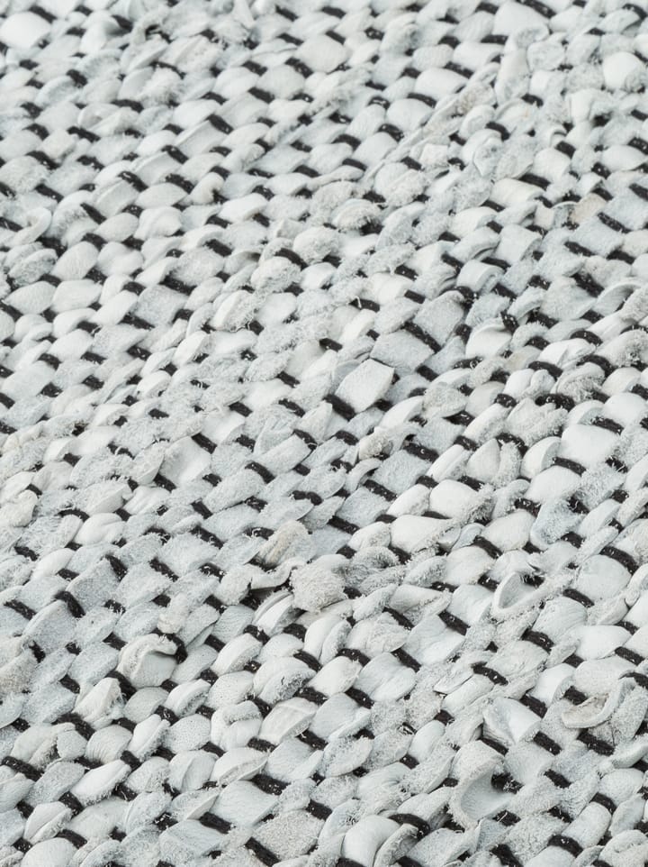 Alfombra Leather 75x300 cm - light grey (gris claro) - Rug Solid