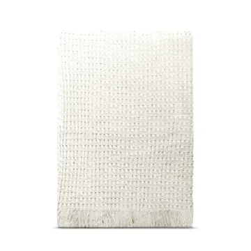 Manta de algodón Stockholm 130x180 cm - Champagne beige - Rug Solid