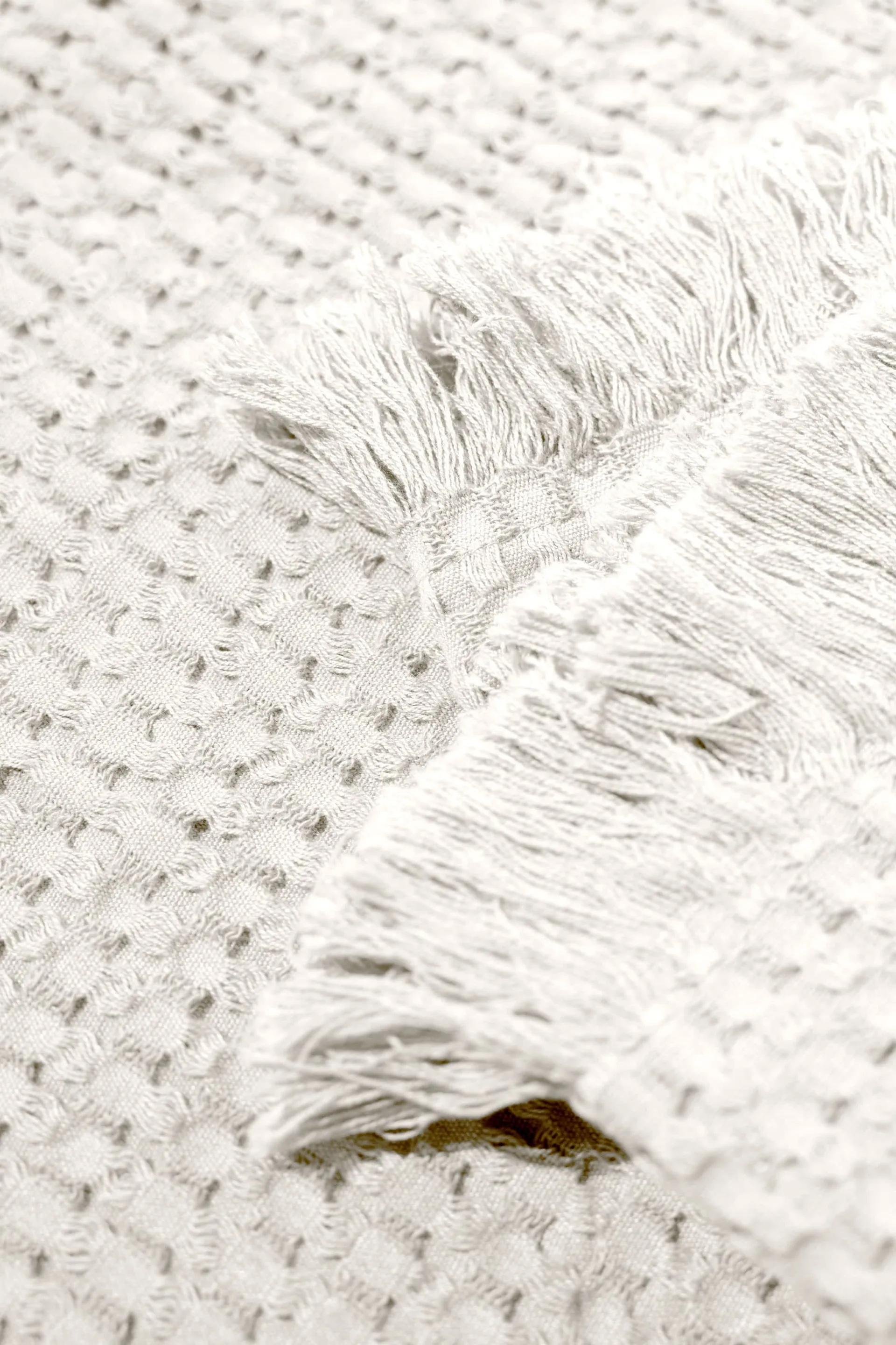 Manta de algodón Stockholm 130x180 cm, Champagne beige Rug Solid