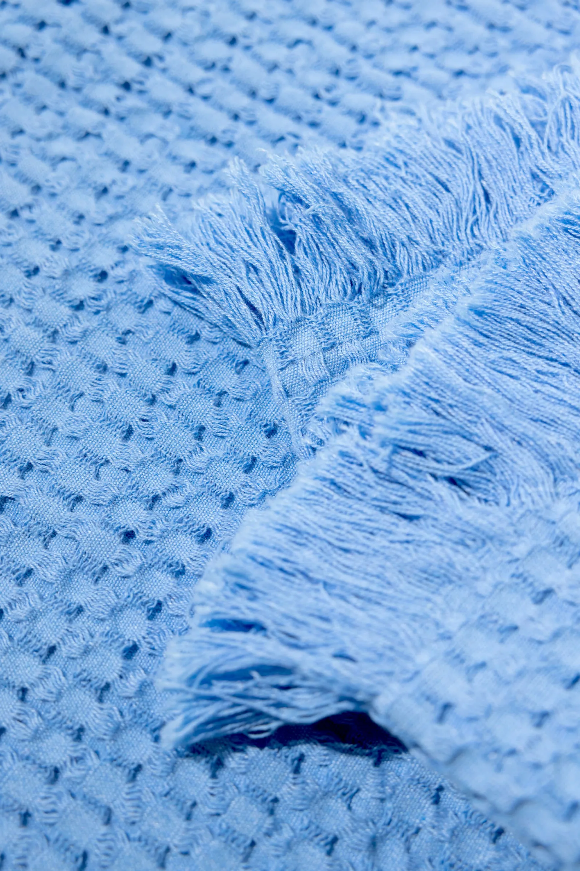 Manta de algodón Stockholm 130x180 cm, Millenium blue Rug Solid