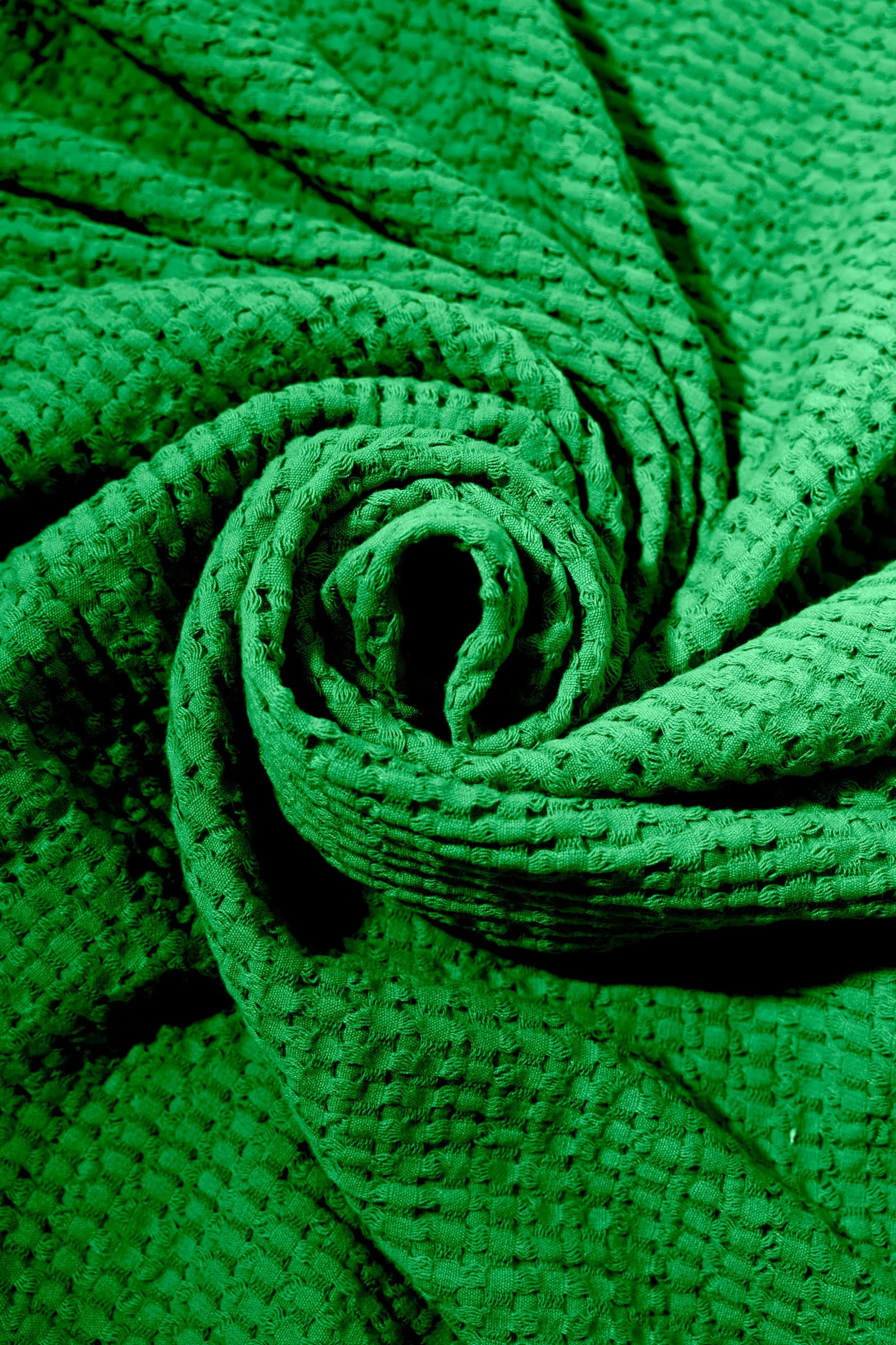 Manta de algodón Stockholm 130x180 cm, Racing green Rug Solid