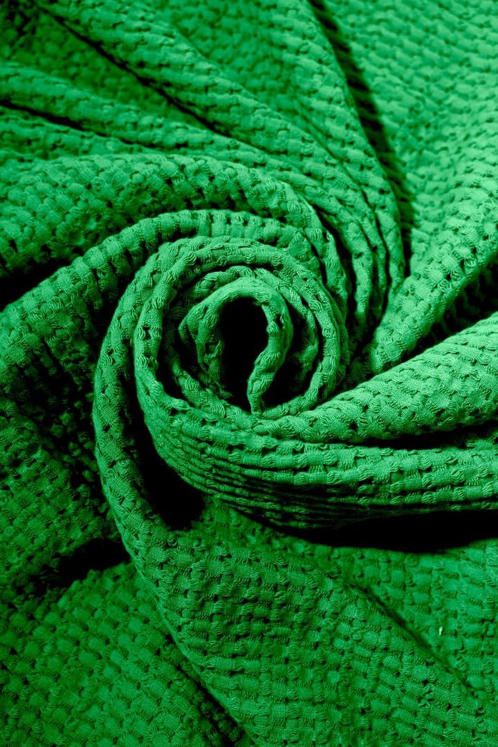 Manta de algodón Stockholm 130x180 cm - Racing green - Rug Solid