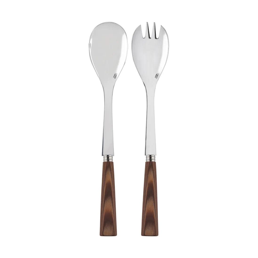Cubiertos para ensalada Nature, 2 piezas, Madera clara laminada SABRE Paris
