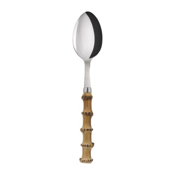 Cuchara de mesa Panda - acero inoxidable-bambú - SABRE Paris