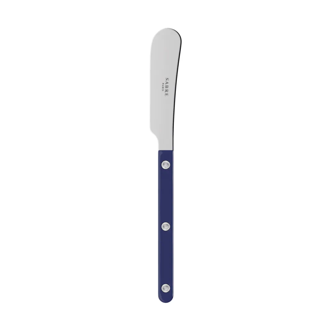 Cuchillo de mantequilla Bistrot solid 14 cm, Azul marino SABRE Paris