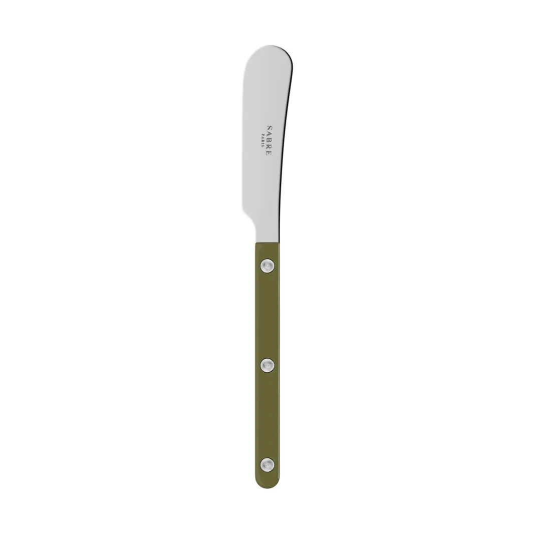 Cuchillo de mantequilla Bistrot solid 14 cm, Helecho verde SABRE Paris