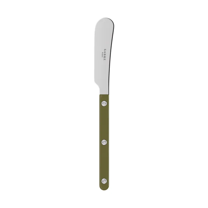 Cuchillo de mantequilla Bistrot solid 14 cm - Helecho verde - SABRE Paris