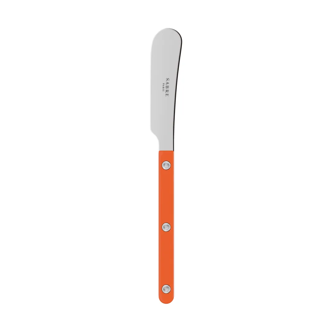 Cuchillo de mantequilla Bistrot solid 14 cm, Naranja SABRE Paris