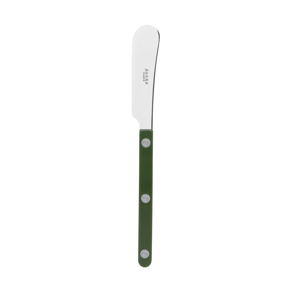 Cuchillo de mantequilla Bistrot solid 14 cm, Verde SABRE Paris