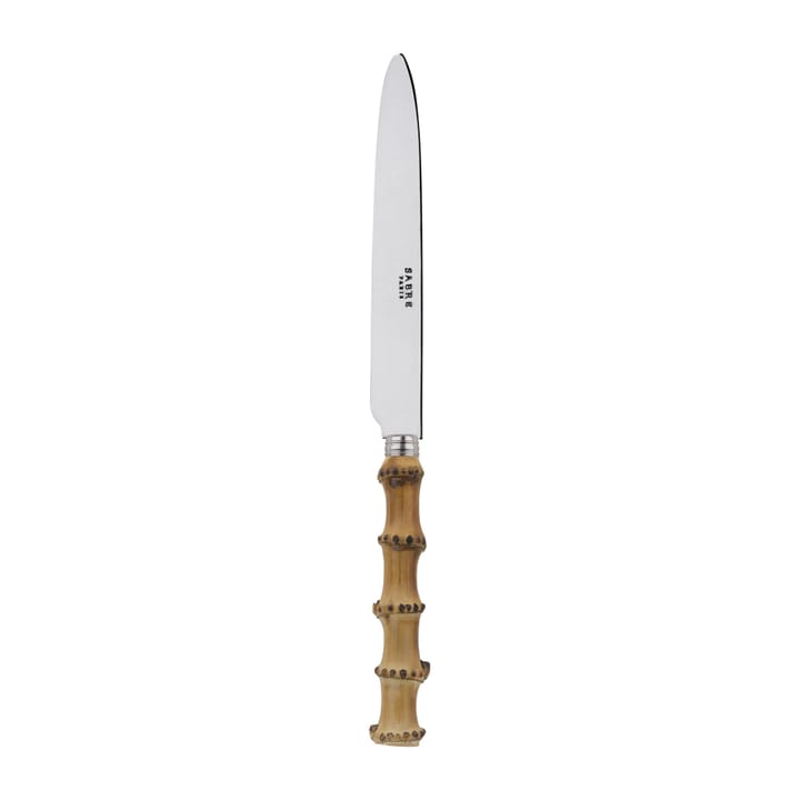 Cuchillo de mesa Panda - acero inoxidable-bambú - SABRE Paris