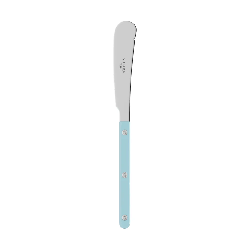 Cuchillo para mantequilla Bistrot solid 16 cm, Azul pastel SABRE Paris