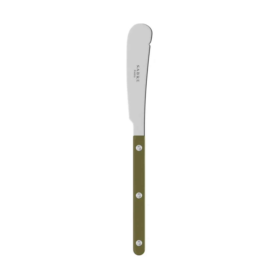 Cuchillo para mantequilla Bistrot solid 16 cm, Helecho verde SABRE Paris