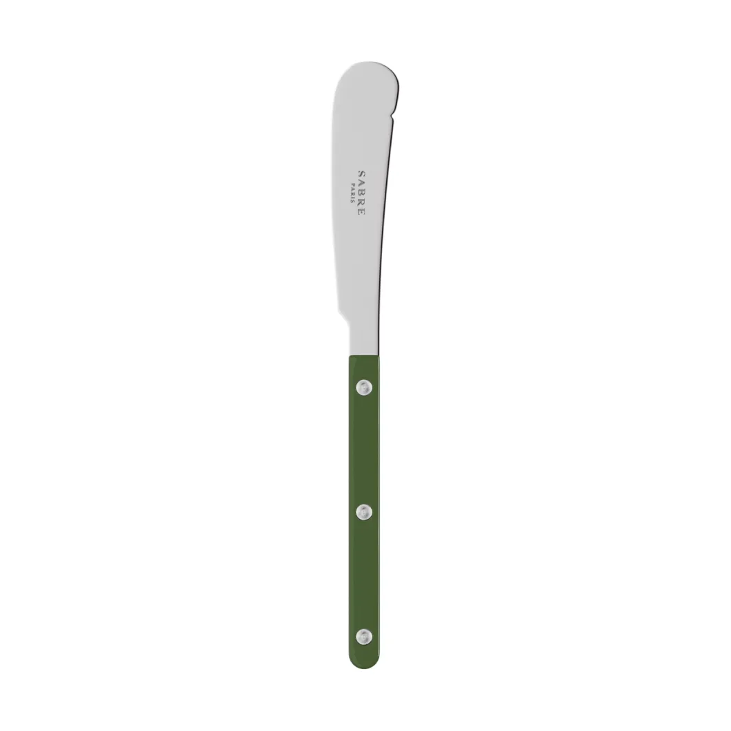 Cuchillo para mantequilla Bistrot solid 16 cm, Verde SABRE Paris