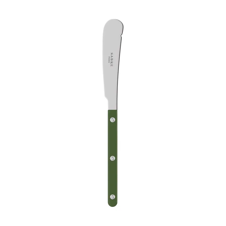 Cuchillo para mantequilla Bistrot solid 16 cm - Verde - SABRE Paris